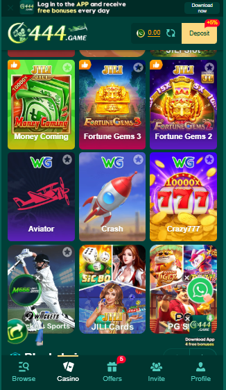 c4444 game